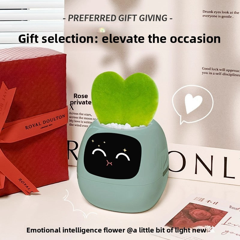 Lixmia Smart AI Cute Flower Pot