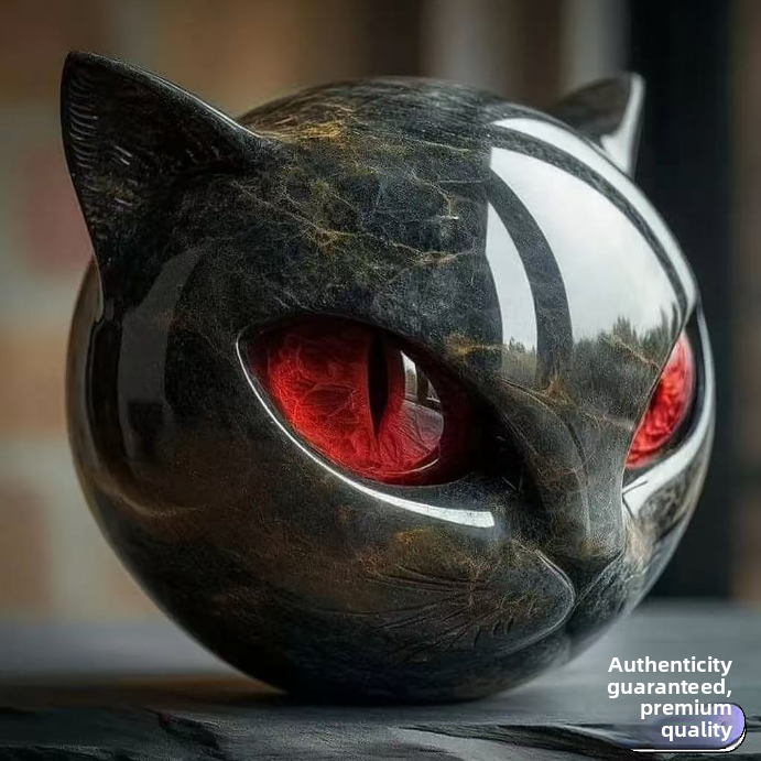 Resin Ornament Cat ball