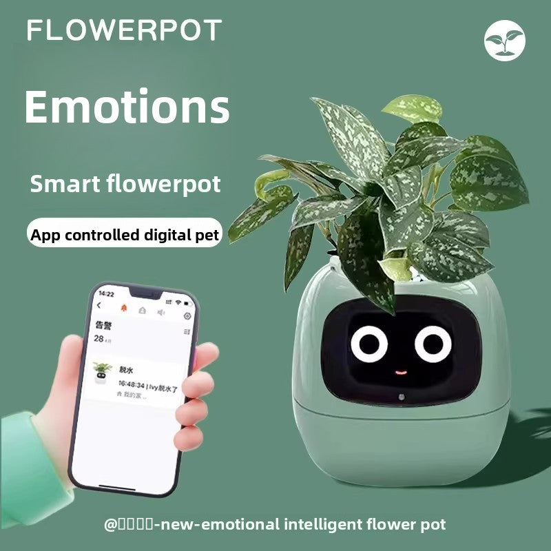 Lixmia Smart AI Cute Flower Pot