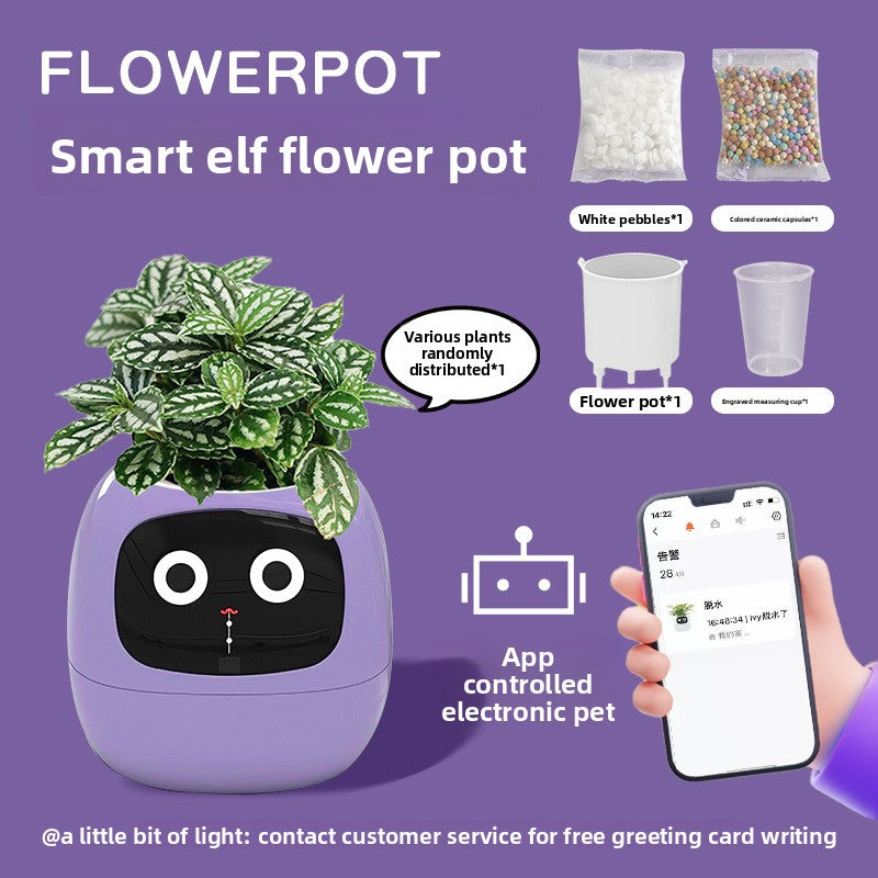 Lixmia Smart AI Cute Flower Pot