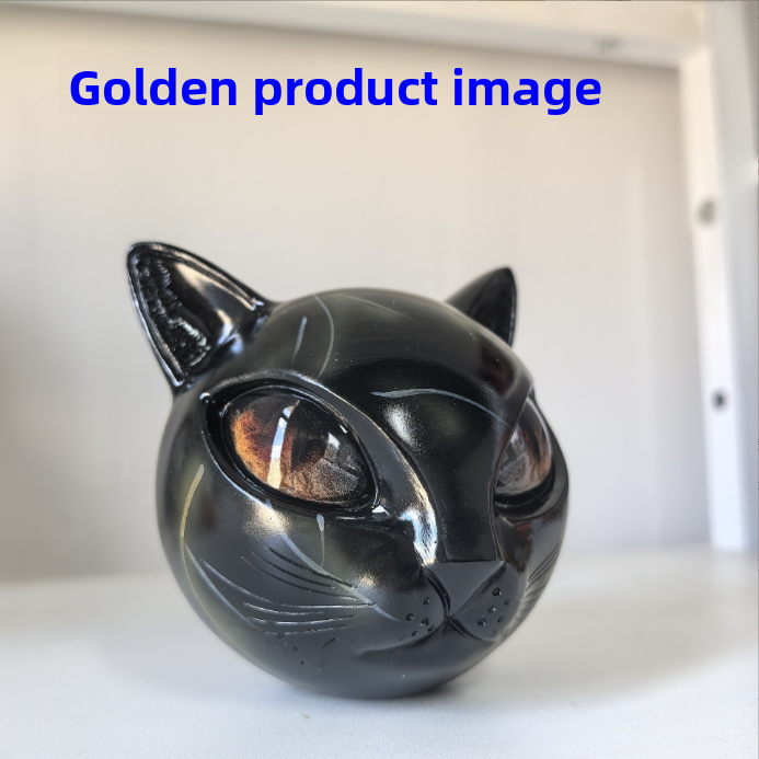 Resin Ornament Cat ball