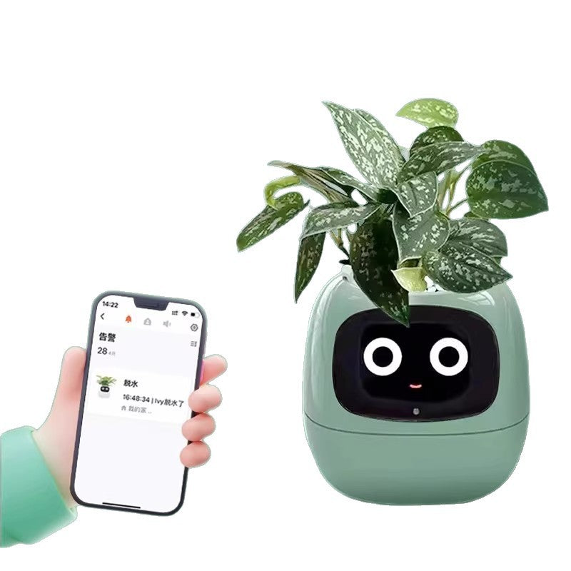 Lixmia Smart AI Cute Flower Pot