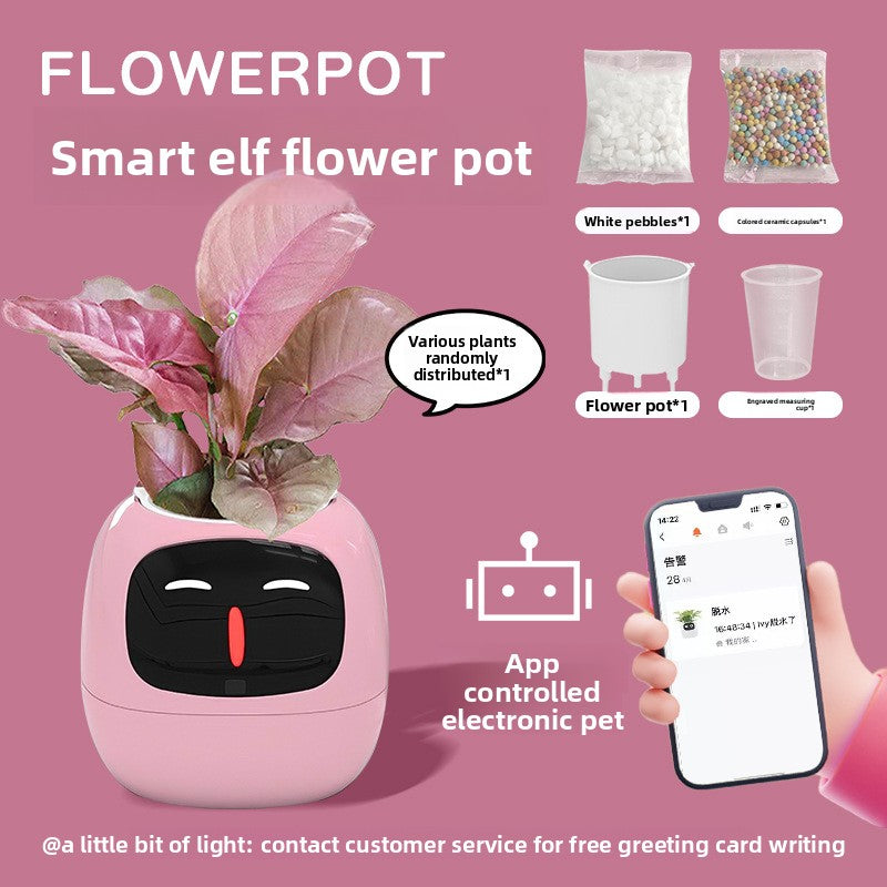 Lixmia Smart AI Cute Flower Pot