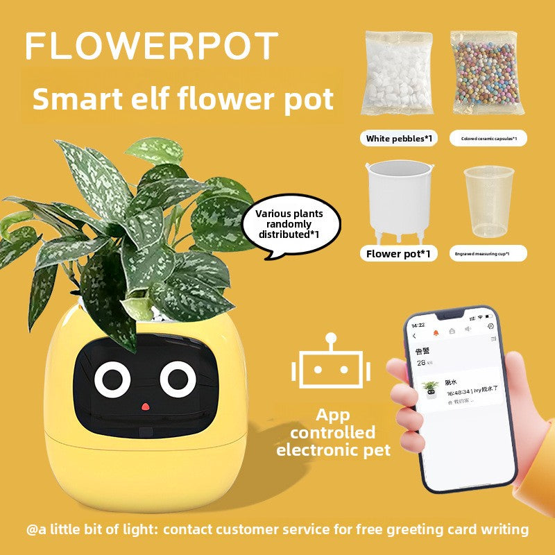 Lixmia Smart AI Cute Flower Pot