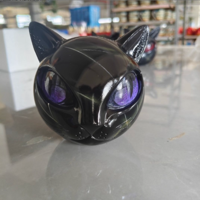 Resin Ornament Cat ball